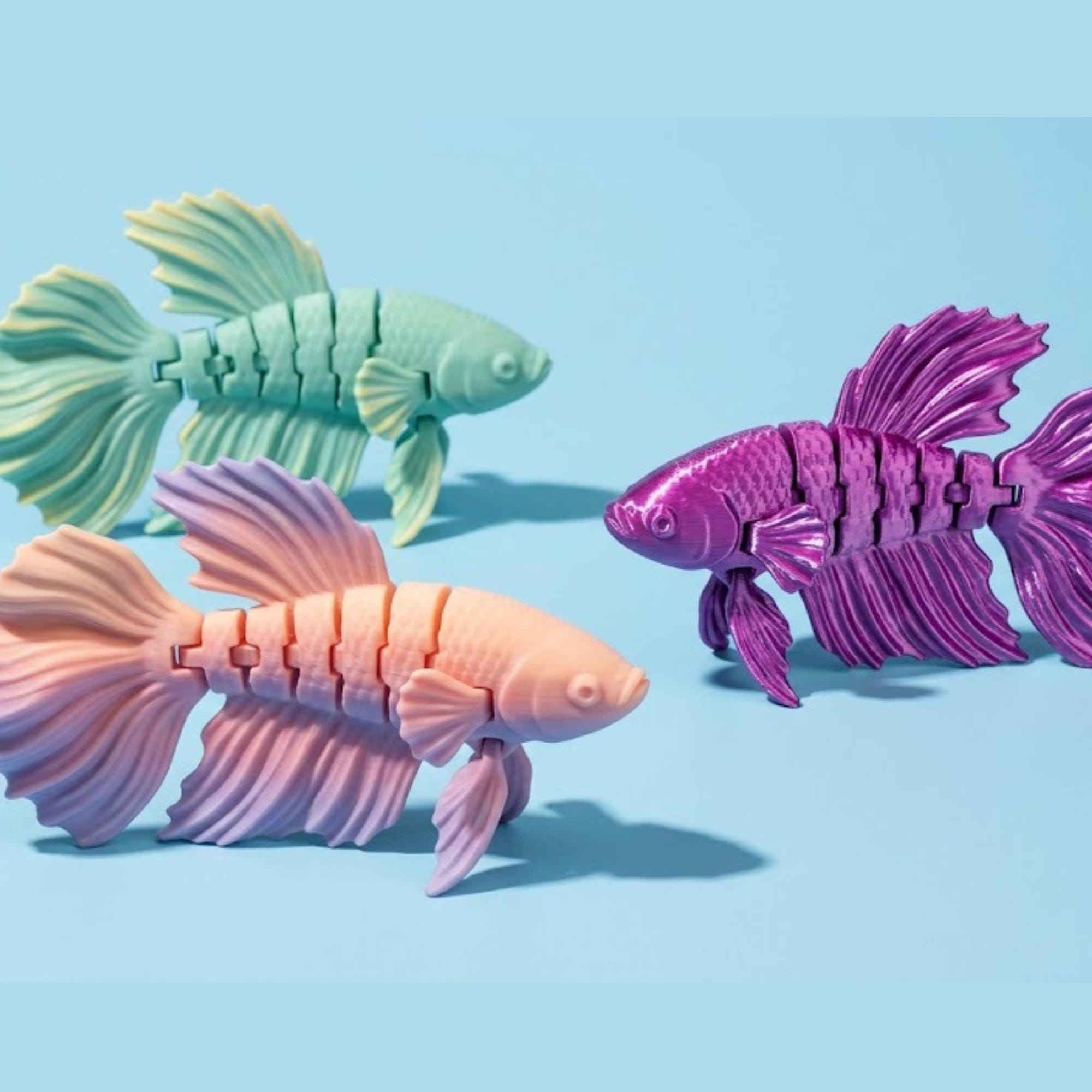 Fish STL Bundle | Marine Animal 3D Print Files | Aquarium Fish ...