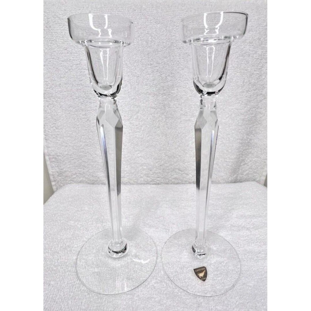 Orrefors 8 1/4インチ シングルライトキャンドルスティック Nils