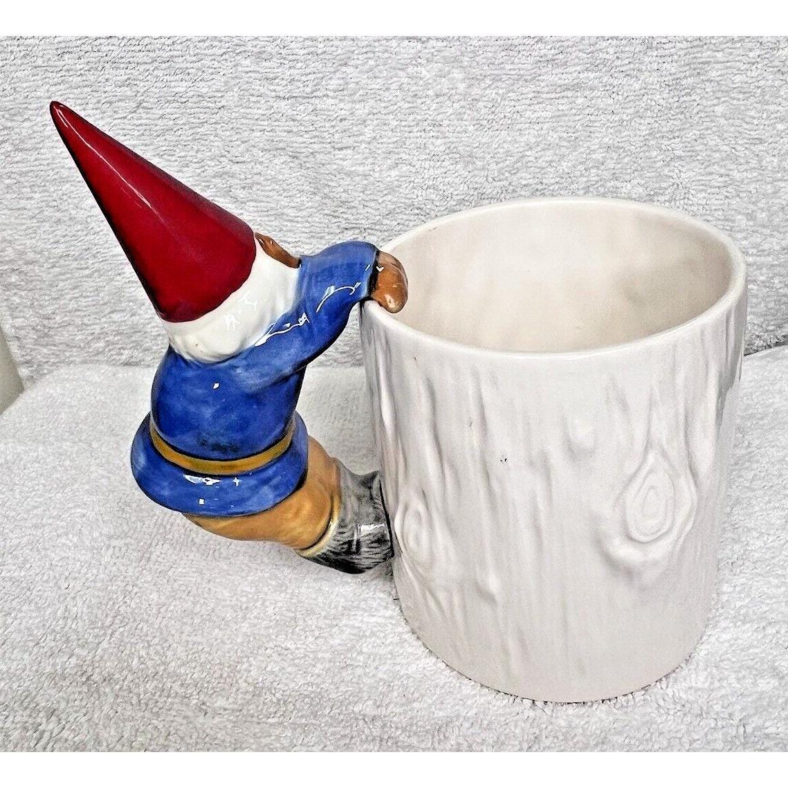 1977Unieboek B.V. Gnomeland 陶器 Vintage 1979 Gnome Mug Unieboek B V Japan 5 3/4