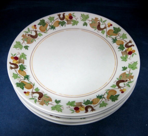 S #9002 VINTAGE NORITAKE PROGRESSION CHINA "HOMECOMING" 10 3/8" DINNER PLATE S #9002 VINTAGE NORITAKE PROGRESSION CHINA "HOMECOMING" 10 3/8" DINNER PLATE