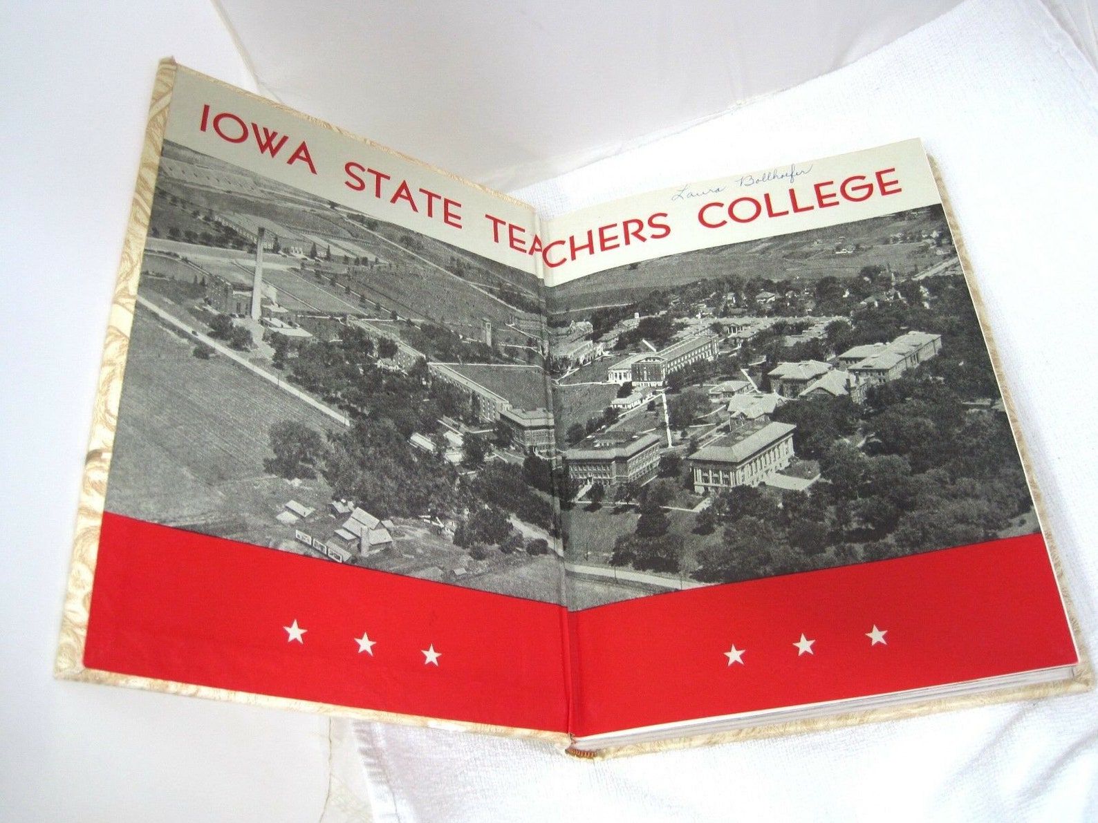 Old Gold 1941 Iowa State Teacher College Cedar Falls Iowa Year Etsy