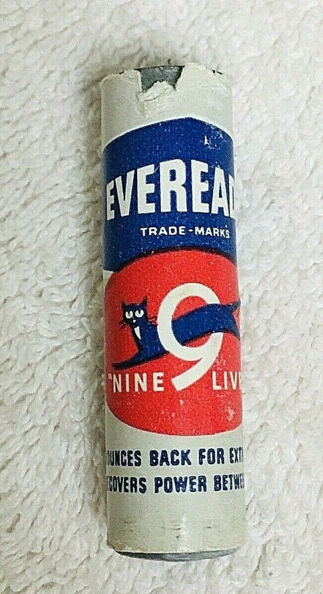Vintage Eveready AA Battery for Best Results Put Into Use Etsy