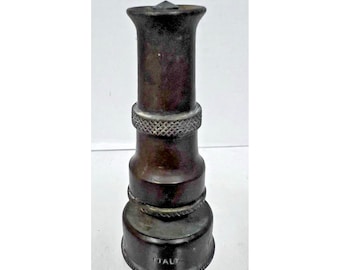 Vintage Challenger Italy Brass Twist Spray Watering Garden Hose Nozzle Pat Pend