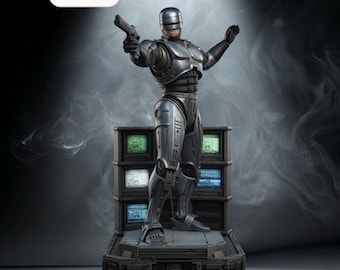 Robocop Sentinel STL File Full Sculpture Kit Instant Download