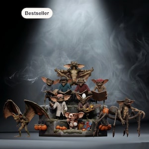 Gremlins Fury STL File Creature Diorama Scene Instant Download