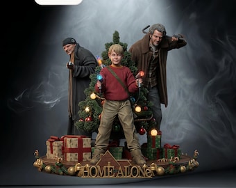Holiday Trap Fury STL File – Movie Scene Model – Instant Download
