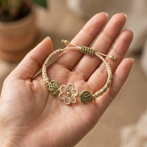 Elegant Crochet Flower Bracelet Pattern PDF - DIY Floral Jewelry Tutorial - Beginner-Friendly Macrame & Crochet Bracelet Guide 
Crochet Flower Bracelet Pattern PDF, Adjustable Lace Jewelry, Dainty Friendship Gift 
Elegant Crochet Flower Bracelet Pattern PDF, DIY Floral Jewelry Tutorial, Beginner-Friendly Macrame & Crochet Bracelet Guide,Floral Bracelet