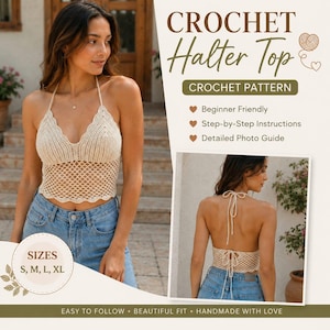 Nude Crochet Top - Etsy
