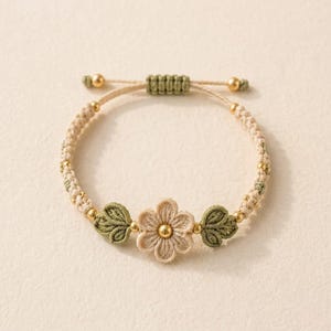 Elegant Crochet Flower Bracelet Pattern PDF - DIY Floral Jewelry Tutorial - Beginner-Friendly Macrame & Crochet Bracelet Guide 
Crochet Flower Bracelet Pattern PDF, Adjustable Lace Jewelry, Dainty Friendship Gift 
Elegant Crochet Flower Bracelet Pattern PDF, DIY Floral Jewelry Tutorial, Beginner-Friendly Macrame & Crochet Bracelet Guide,Floral Bracelet