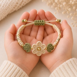 Elegant Crochet Flower Bracelet Pattern PDF - DIY Floral Jewelry Tutorial - Beginner-Friendly Macrame & Crochet Bracelet Guide 
Crochet Flower Bracelet Pattern PDF, Adjustable Lace Jewelry, Dainty Friendship Gift 
Elegant Crochet Flower Bracelet Pattern PDF, DIY Floral Jewelry Tutorial, Beginner-Friendly Macrame & Crochet Bracelet Guide,Floral Bracelet
