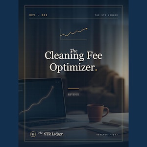 STR Cleaning Fee Optimizer Spreadsheet – Airbnb Pricing Strategy Calculator (Excel/Sheets) image 1