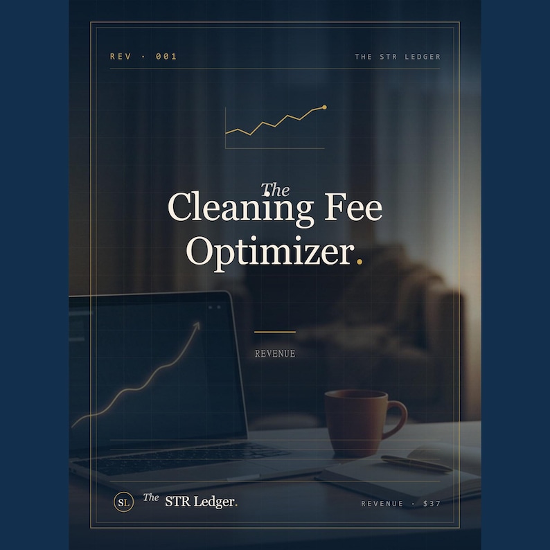 STR Cleaning Fee Optimizer Spreadsheet – Airbnb Pricing Strategy Calculator (Excel/Sheets) image 1