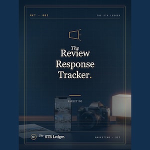 Bewertung Response Tracker - Airbnb VRBO Host optimierer (Excel, Google Sheets) Bild 1