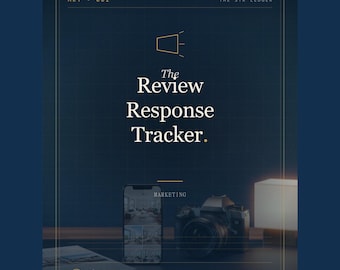 Review Response Tracker – Airbnb VRBO Host Optimizer (Excel, Google Sheets)