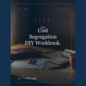 Cost Segregation DIY Workbook – STR Bonus Depreciation Calculator (Excel) 画像 1