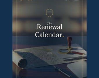 Calendário de Renovação de Licenças de Aluguel por Temporada — Rastreador de Permissões do Airbnb — Planilha de Conformidade de Aluguel por Temporada — Excel