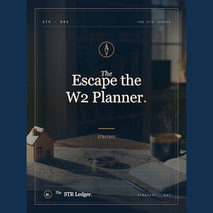 STR Quit Date Calculator – Airbnb Income Replacement Spreadsheet (Excel) image 1