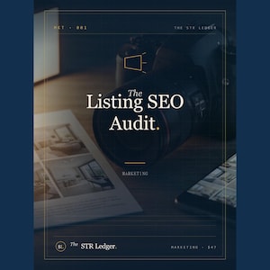STR Listing SEO Audit Spreadsheet – Airbnb Search Ranking Checklist (Excel/Sheets) image 1
