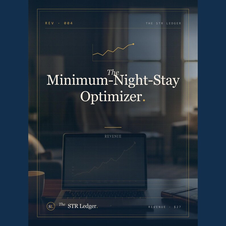 STR Minimum Night Stay Optimizer – Net Revenue Calculator for Airbnb Hosts (Excel) image 1