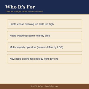 STR Cleaning Fee Optimizer Spreadsheet – Airbnb Pricing Strategy Calculator (Excel/Sheets) image 3