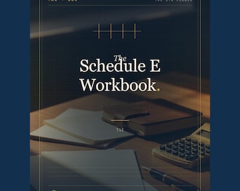 Schedule E Workbook for Airbnb Hosts – CPA Tax Prep Template Excel
