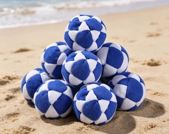 Soft Soccer Hacky Sack Footbag,Handmade Kick Ball,Juggling Toy for Kids&Adults,Kids Outdoor Game Toy,Stress Relief Gift,Soccer Party Favors