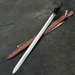Wallonisches Schwert Replikat - Europäisches Renaissance - Mittelalterliches Kavallerie Schwert - Cosplay Requisite