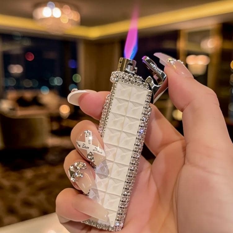 bling cigarette lighters Rhinestone Torch Lighters