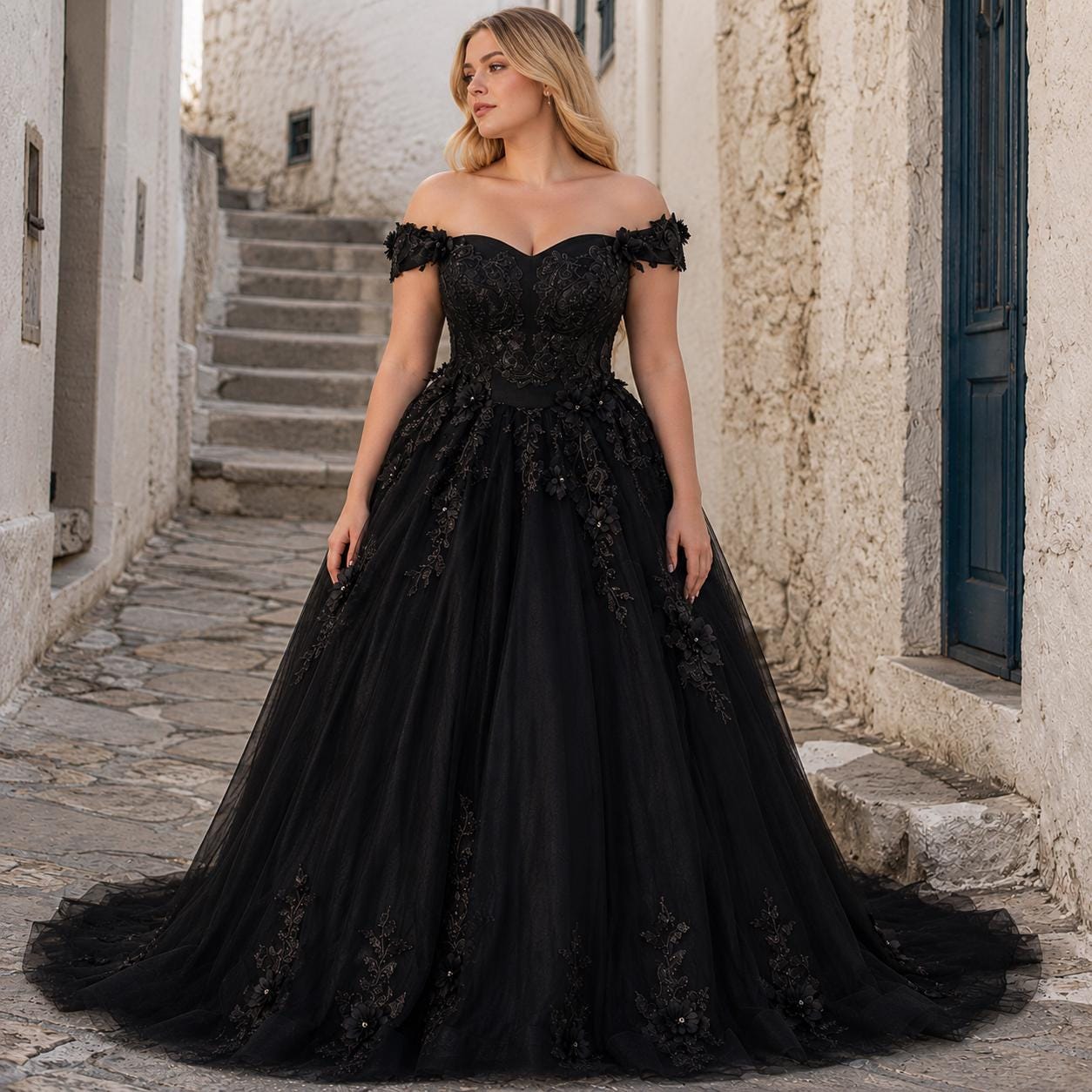 etsy black wedding dress Black Wedding Dress