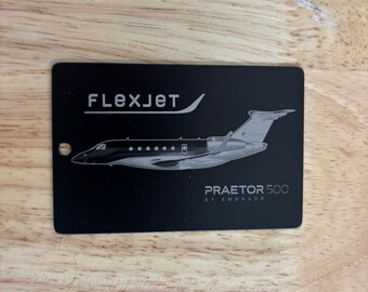 2-pack FlexJet Praetor bagageetikett