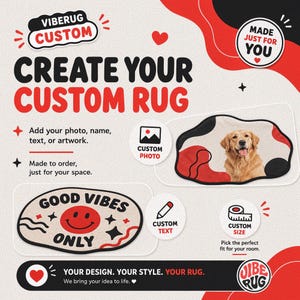 a poster with a dog on it's back