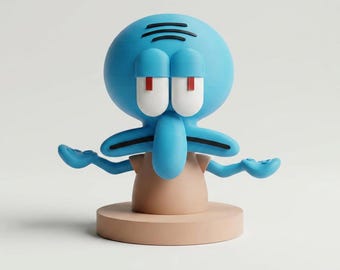 Squidward Headphone stand
