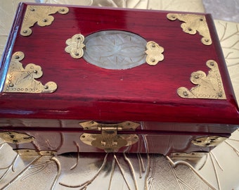 Chinese Lacquered Jewelry Box