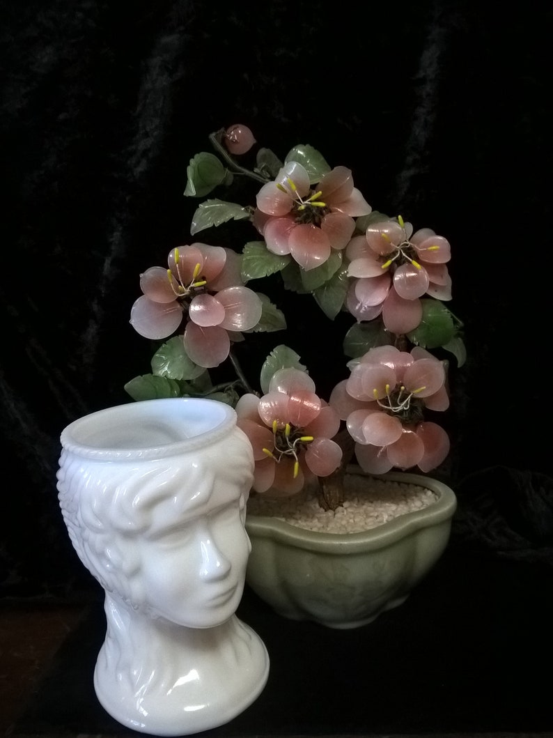 Victorian Milk Glass Head Vase Etsy