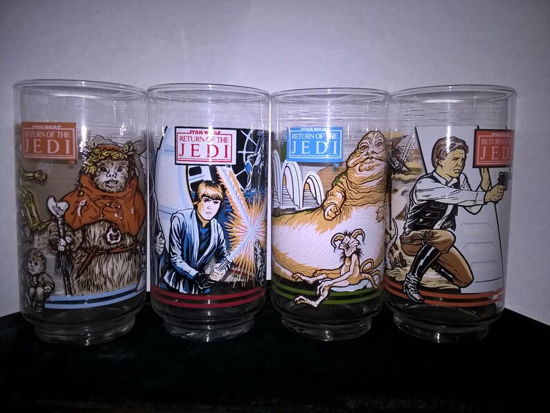 return of the jedi glasses from burger king
