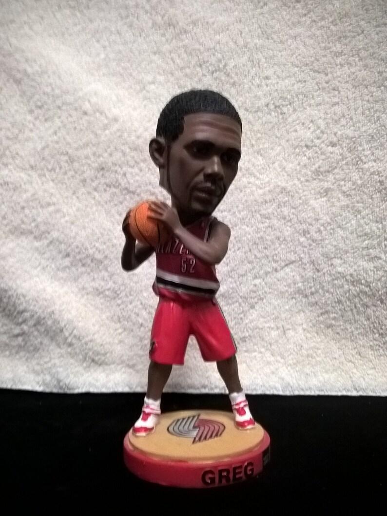 Trailblazer Bobble Head 2007 Greg Odon Signed FREE SHIPPING