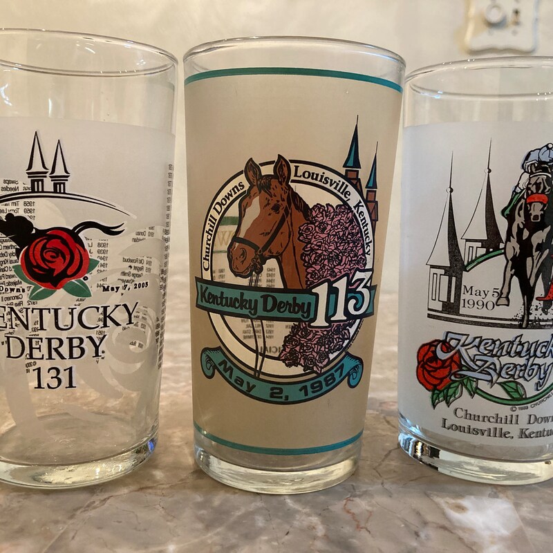 2017 Kentucky Derby 143 Commemorative Glass - Multi-Color - View #4