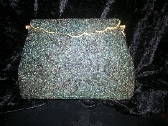 Evening Bag Beaded - image 1