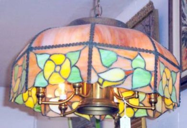 Stained Glass Light Fixture