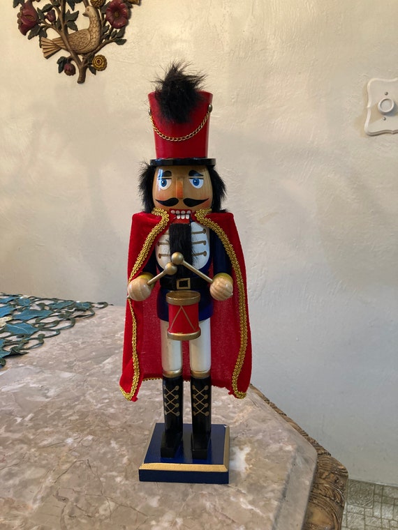 Nutcracker Drummer Leader of the Nutcrackers 15 Tall Etsy