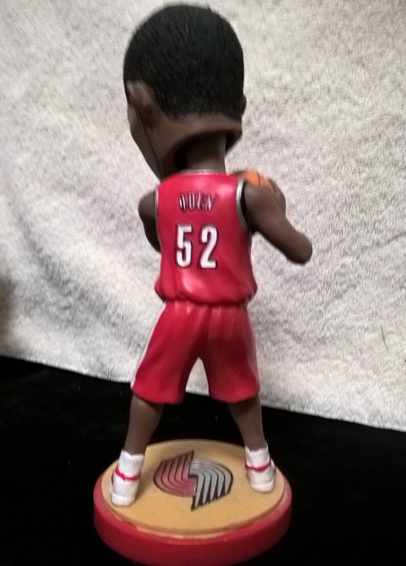 Trailblazer Bobble Head 2007 Greg Odon Signed FREE SHIPPING