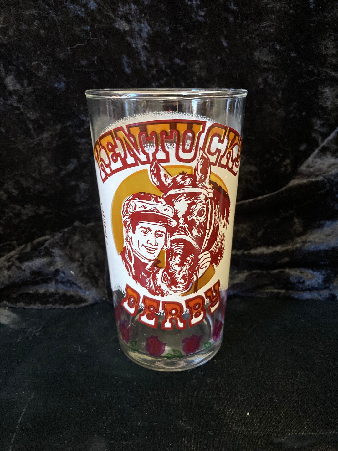 Kentucky Derby 1977 Glass Etsy