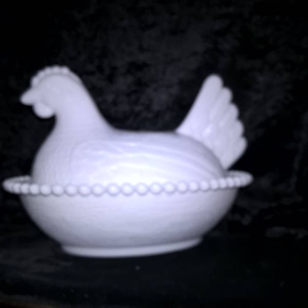 Milk Glass Chicken