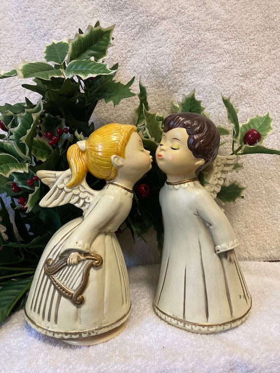 最安値⭐︎ 中村明日美子 mariage メモリアル紙巻オルゴール 直筆サイン入り Musical Angels Set of 2 With Seals Hand Made in Japan - Etsy