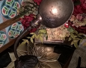 Gooseneck Lamp Art Deco  1920's