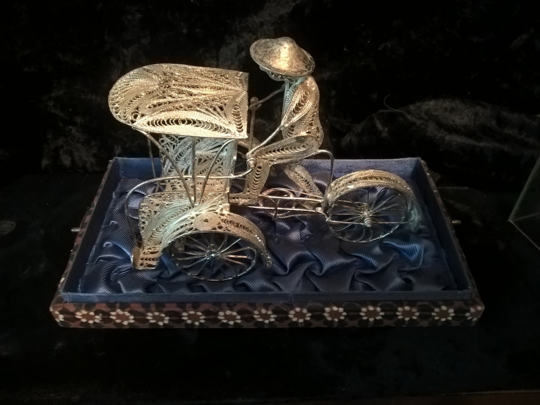 Vintage FOLK ART ペルー 銀細工 Silver925 リャマ