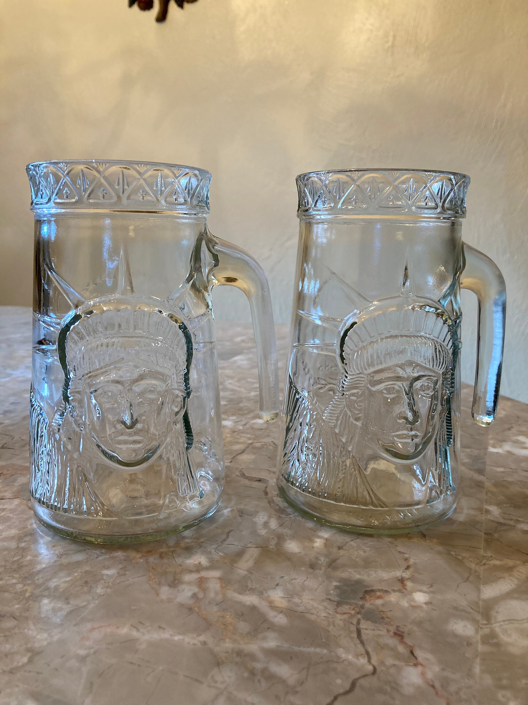 Liberty Glasses Set of 2 Etsy