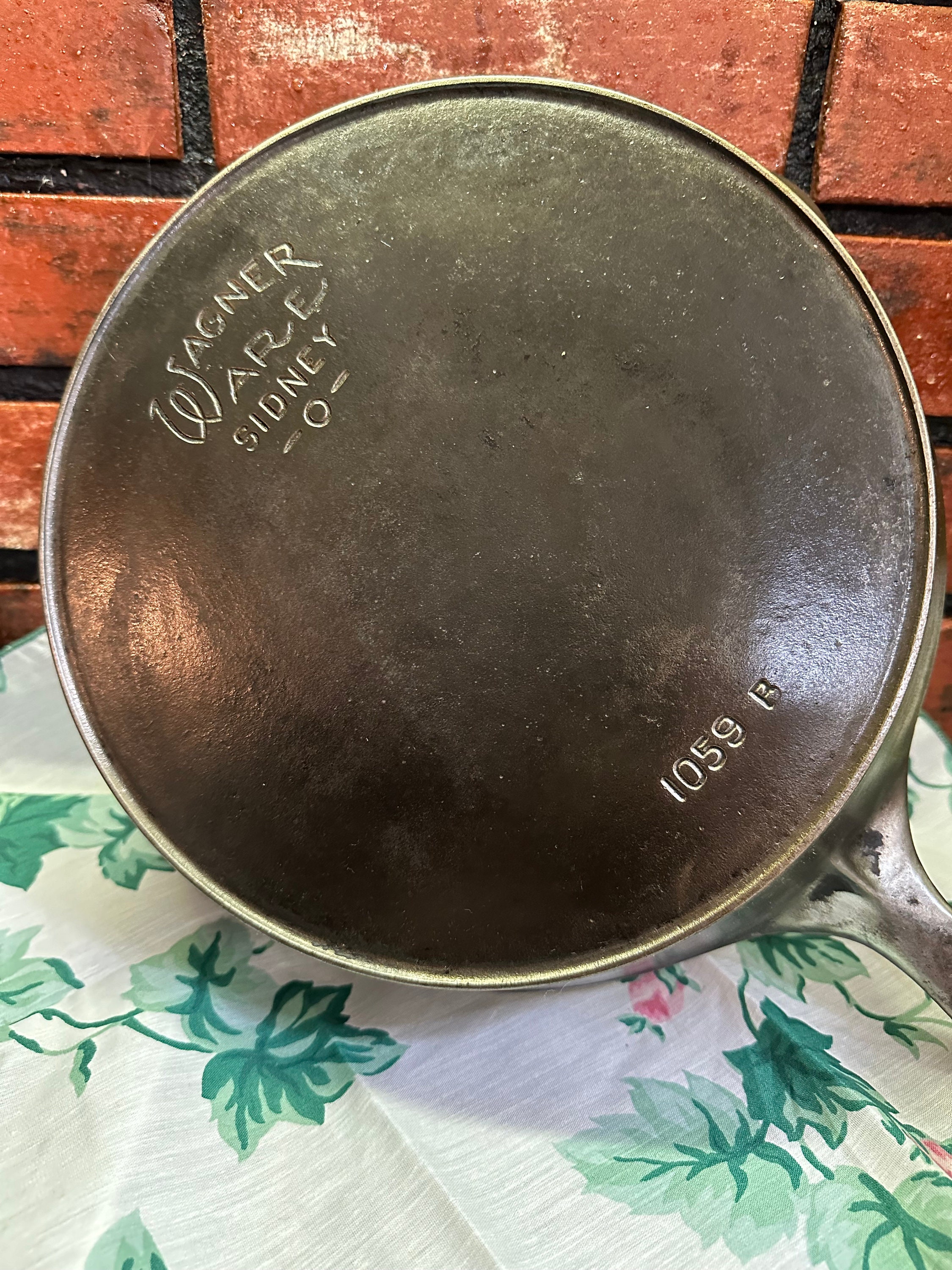 Wagner Ware Cast Iron Skillet #9 - Etsy