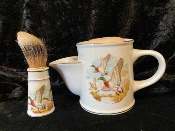 Shaving Mug, Brush & Soap Wild Geese From Royal London - Etsy