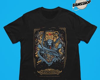 Mastodon T Shirt, Crack The Skye Album Retro Heavy Metal, Merch Shirt, Sweatshirts Hoodie